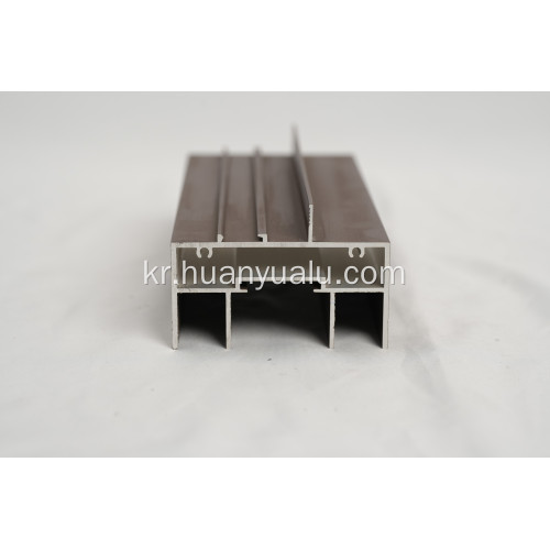 맞춤형 파우더 코팅 창 하단 레일 알루미늄 프로파일